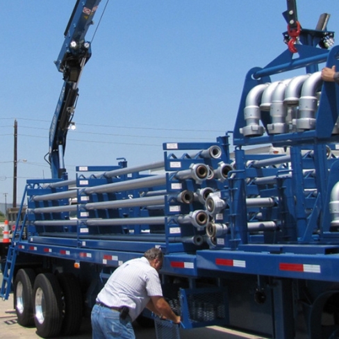 Custom build truck for oil and gas